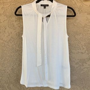 Banana Republic tie neck top